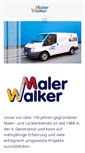 Mobile Screenshot of malerwalker.de
